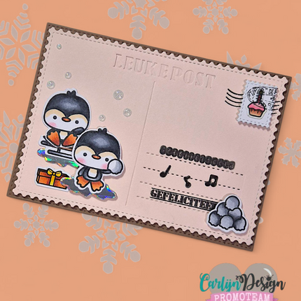 CarlijnDesign Gefeliciteerd variaties Stempels CDST-0158