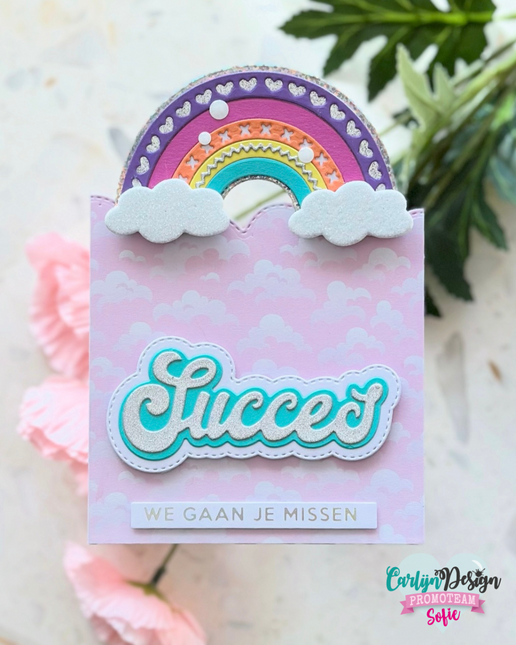 CarlijnDesign Glitter enamel dots Basics CDED-0004