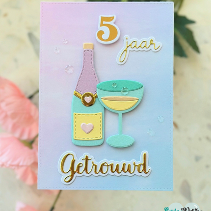 CarlijnDesign Glitter enamel dots Basics CDED-0004