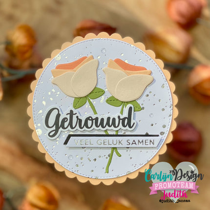 CarlijnDesign Glitter enamel dots Basics CDED-0004