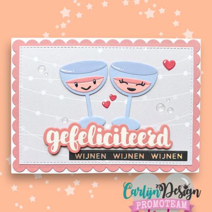 CarlijnDesign Glitter enamel dots Basics CDED-0004