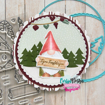 CarlijnDesign Gnome man stempels CDST-0092