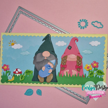CarlijnDesign Gnome set 5 Pasen snijmallen CDSN-0209