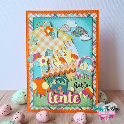 CarlijnDesign Gnome set 5 Pasen snijmallen CDSN-0209