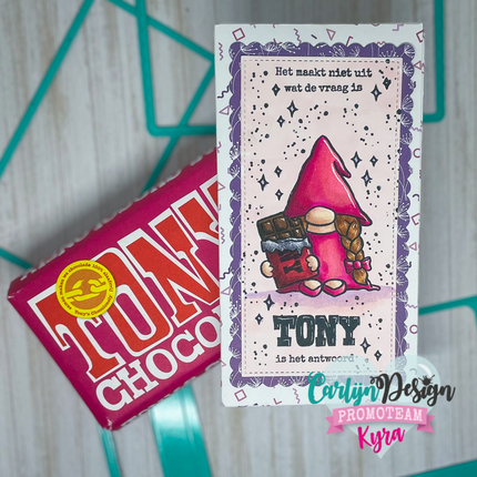 CarlijnDesign Gnome vrouw stempels CDST-0096