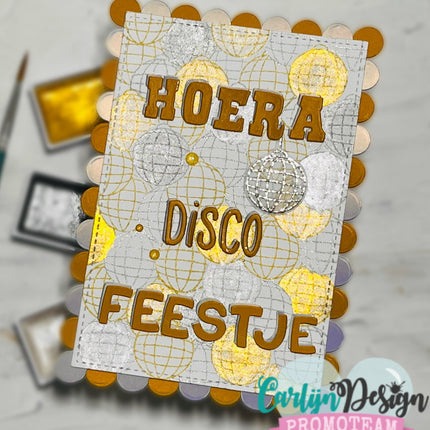CarlijnDesign HOERA exclusieve bedanksnijmal CDBS-0014
