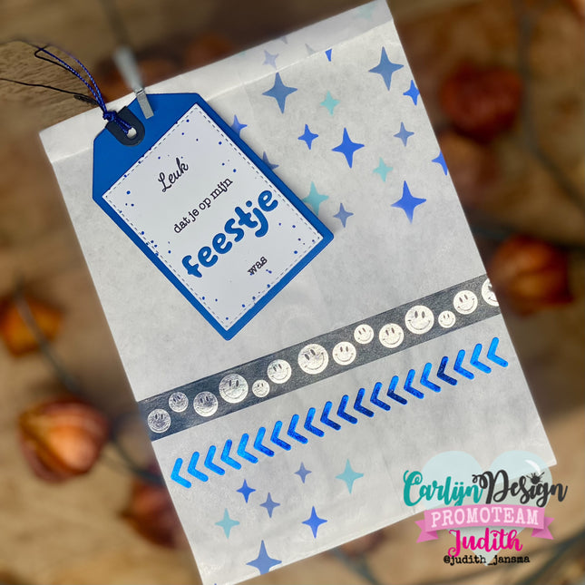 CarlijnDesign Hot foil Boekenlegger CDHF-0067