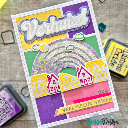 CarlijnDesign Hot foil Regenboog CDHF-0072