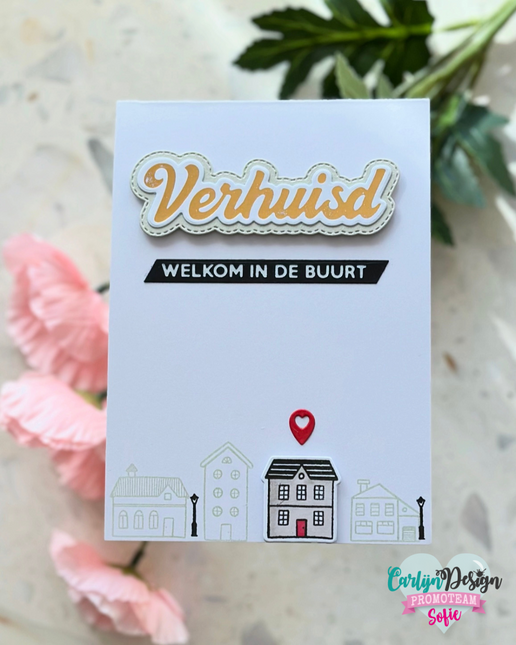 CarlijnDesign Hot foil Verhuisd CDHF-0074