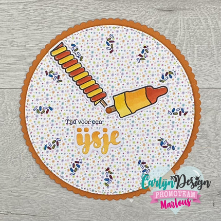 CarlijnDesign IJspret stempels CDST-0089B