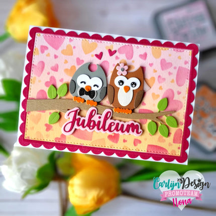 CarlijnDesign Jubileum stempels CDST-0112