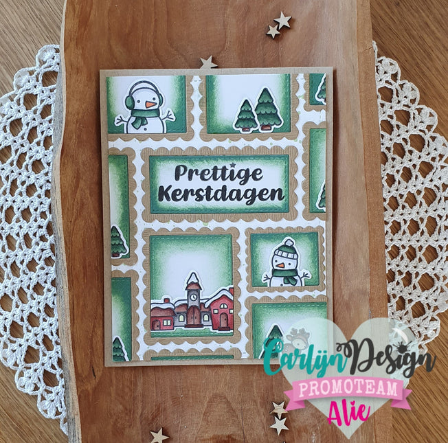 CarlijnDesign Kerstwensen banners snijmallen CDSN-0112