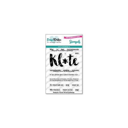 CarlijnDesign Klote stempels CDST-0114
