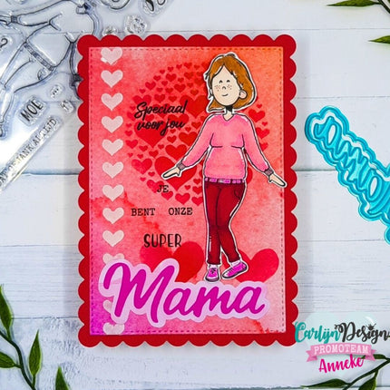 CarlijnDesign Mama mama snijmallen CDSN-0220