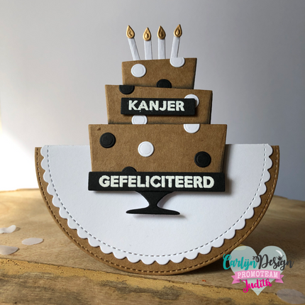 CarlijnDesign Onderteksten Gefeliciteerd stempels CDST-0095