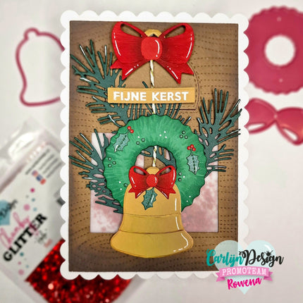CarlijnDesign Onderteksten Kerst stempels CDST-0111