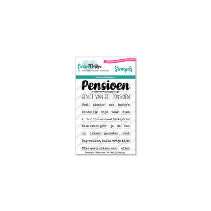 CarlijnDesign Pensioen stempels CDST-0071
