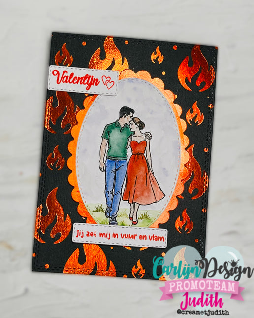 CarlijnDesign Samen Stempels CDST-0160