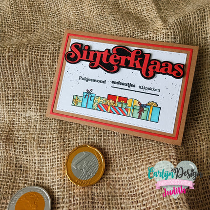 CarlijnDesign Sinterklaas snijmallen CDSN-0138