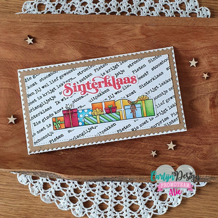 CarlijnDesign Sinterklaas snijmallen CDSN-0138