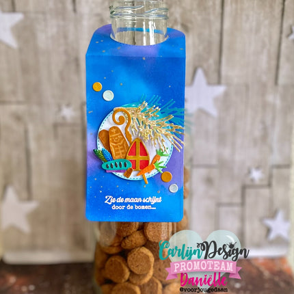 CarlijnDesign Sinterklaas snijmallen CDSN-0138