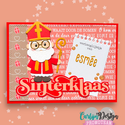 CarlijnDesign Sinterklaas snijmallen CDSN-0138
