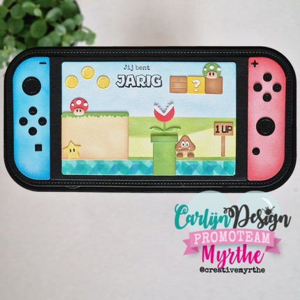 CarlijnDesign Slimline Game console Snijmallen CDSN-0346