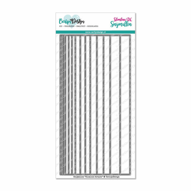 CarlijnDesign Slimline strepen snijmallen CDSN-0098