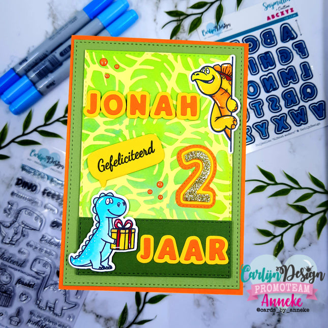 CarlijnDesign Snijmallen Alfabet modern CDSN-0285