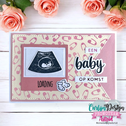 CarlijnDesign Snijmallen Baby baby CDSN-0310