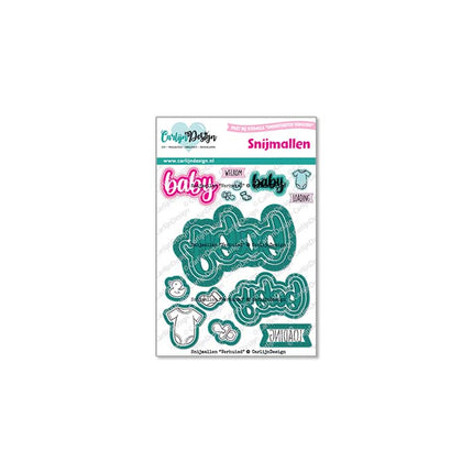 CarlijnDesign Snijmallen Baby baby CDSN-0310