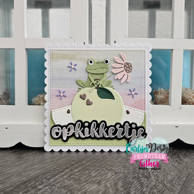 CarlijnDesign Snijmallen beterschap opkikkertje CDSN-0309