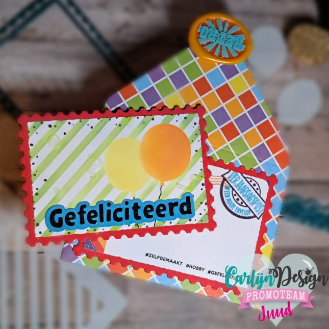 CarlijnDesign Snijmallen Felicitaties CDSN-0263