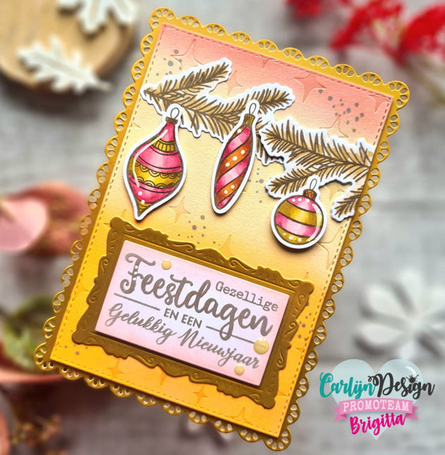 CarlijnDesign Snijmallen Kerstversiering CDSN-0280
