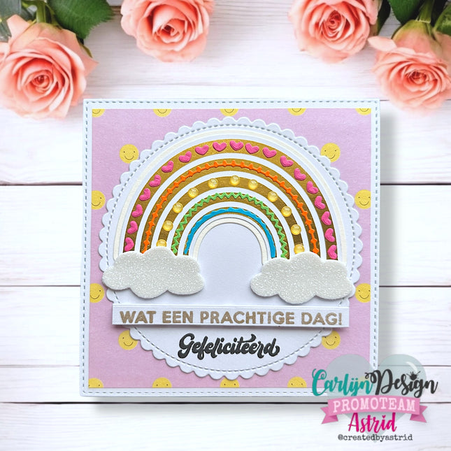 CarlijnDesign Snijmallen Regenboog CDSN-0300