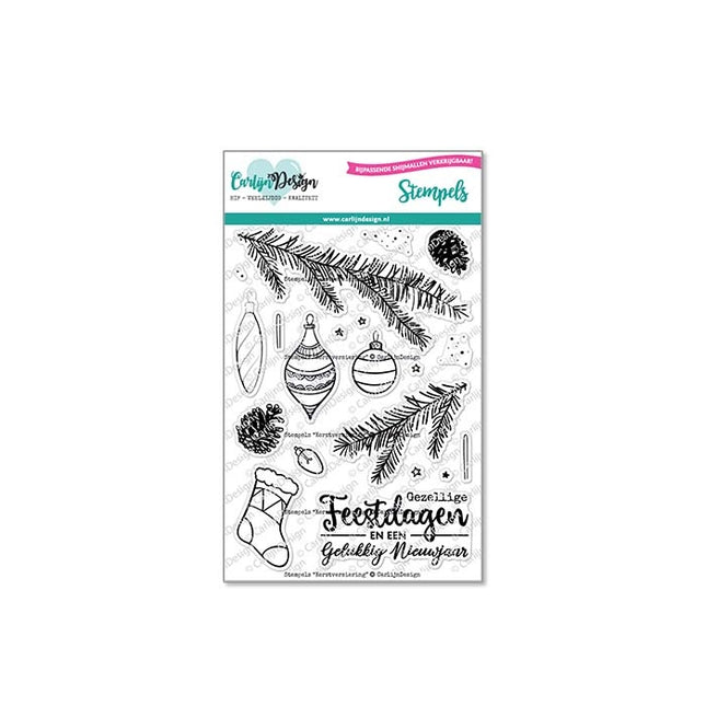 CarlijnDesign Stempels Kerstversiering CDST-0127