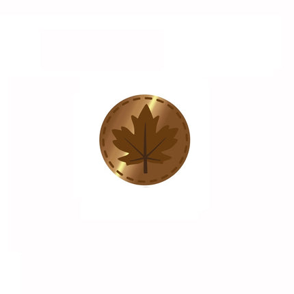 CarlijnDesign Waxzegel 28 Herfst blaadje CDWX-0045