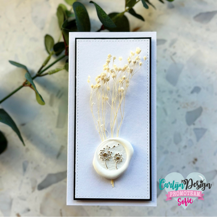 CarlijnDesign Waxzegel 32 Dandelion CDWX-0049