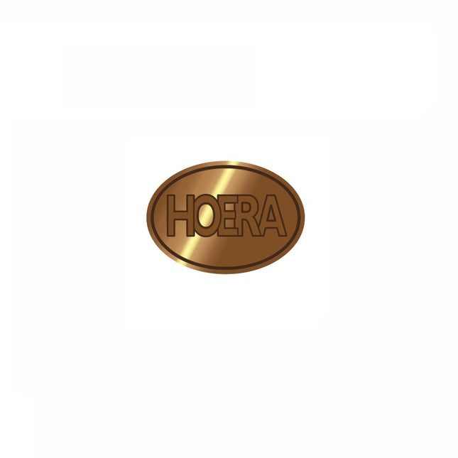 CarlijnDesign Waxzegel 6 Hoera ovaal CDWX-0018