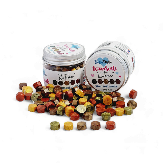 CarlijnDesign Waxzegel melts Autumn CDWX-0033