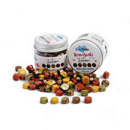 CarlijnDesign Waxzegel melts Autumn CDWX-0033