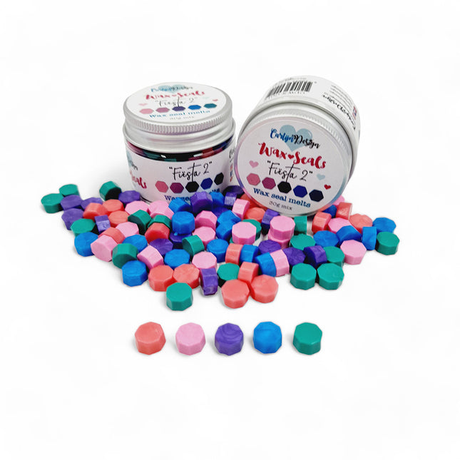 CarlijnDesign Waxzegel melts Fiesta 2 CDWX-0012