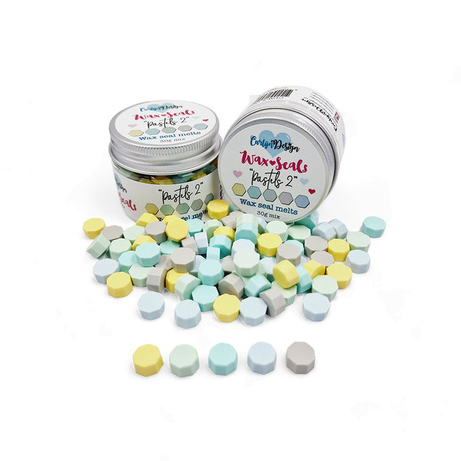 CarlijnDesign Waxzegel melts Pastels 2 CDWX-0010