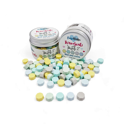 CarlijnDesign Waxzegel melts Pastels 2 CDWX-0010