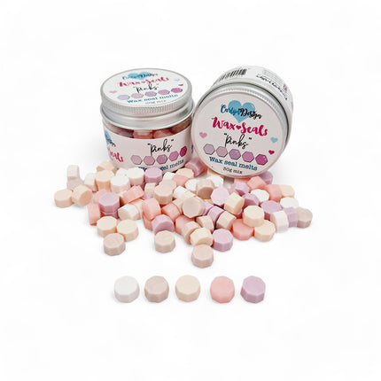 CarlijnDesign Waxzegel melts Pinks CDWX-0035