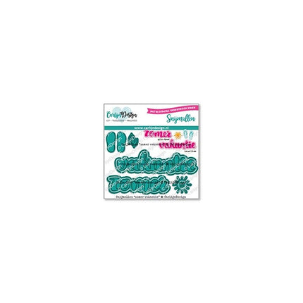 CarlijnDesign zomer vakantie snijmallen CDSN-0236