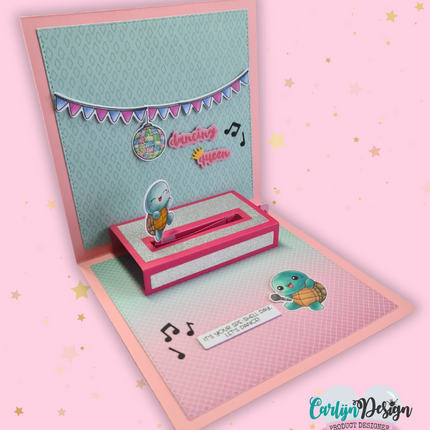 DaisCreaPlace Interactive Dancing Pop-up Snijmallen CDSN-0337