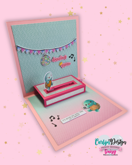 DaisCreaPlace Interactive Dancing Pop-up Snijmallen CDSN-0337