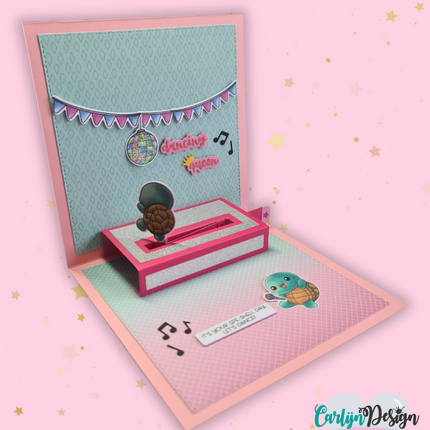 DaisCreaPlace Interactive Dancing Pop-up Snijmallen CDSN-0337