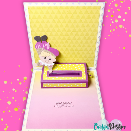 DaisCreaPlace Interactive Dancing Pop-up Snijmallen CDSN-0337